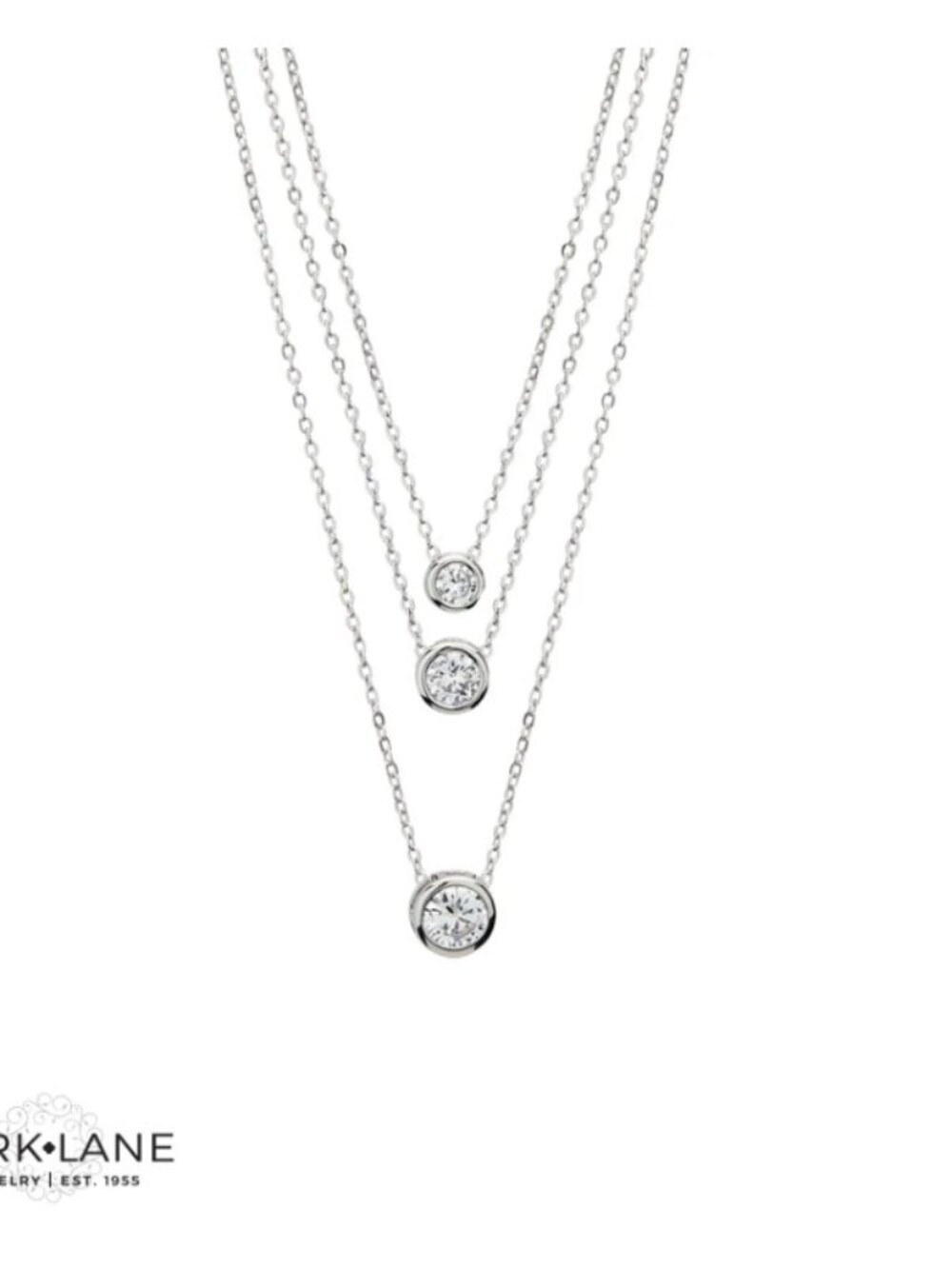 Park Lane Angelic Necklace - 3 in 1 Silver